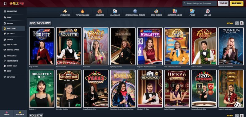 Guide to allyspin casino