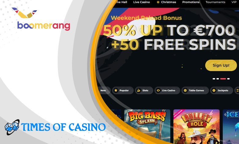 Najboljši boomerang casino online v Slovenia