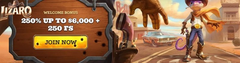Ce que vous obtenez en ouvrant un compte Lizaro casino - aperçu